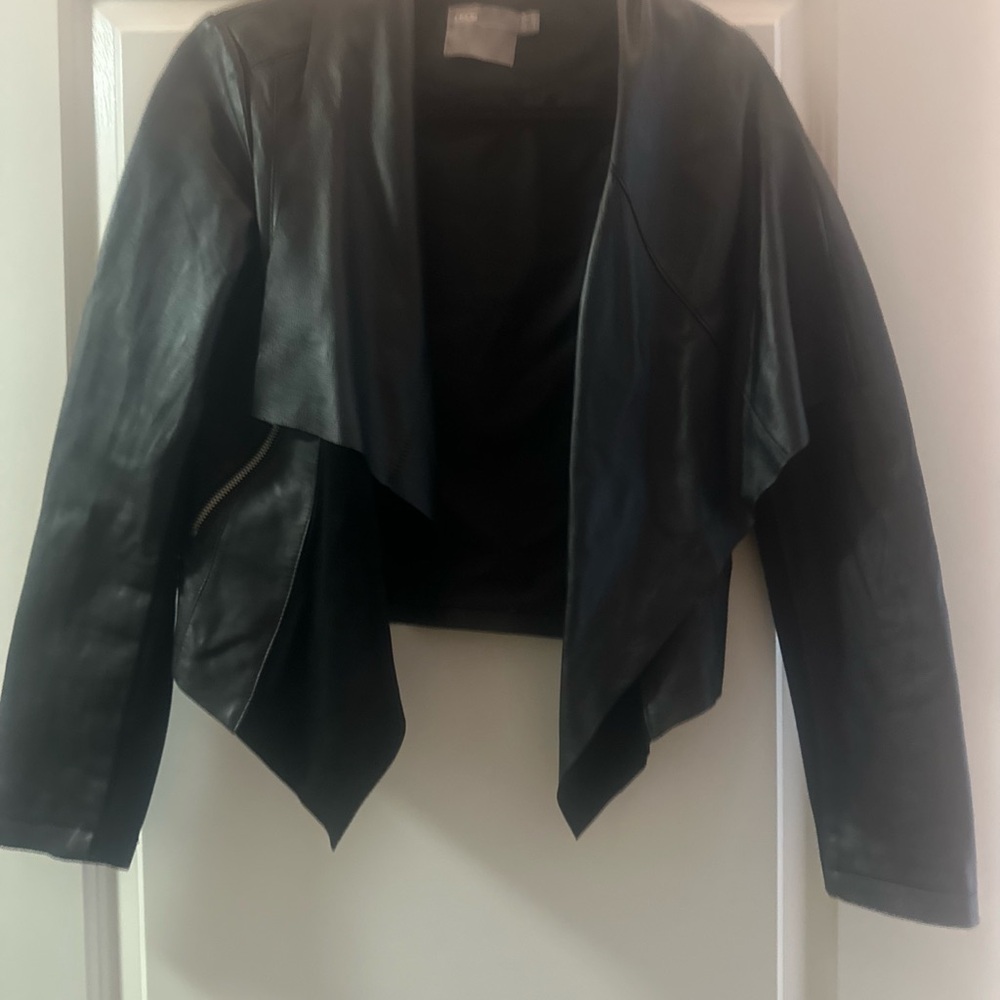 ASOS Sleek Black Leather Jacket